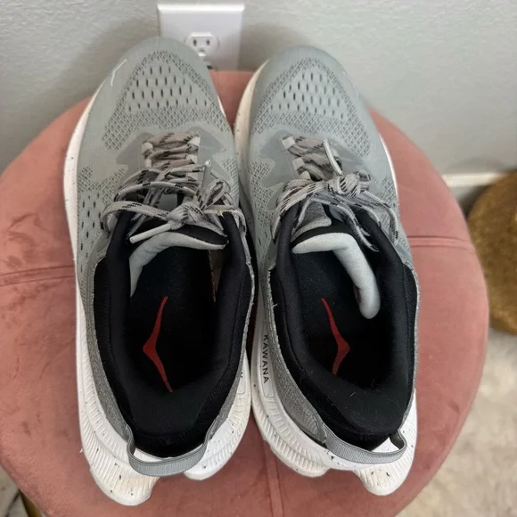Hoka One One Kawana 2 Men’s Gray Running Sneakers Size 8.5 Mesh Foam Cushioned - Picture 9 of 11